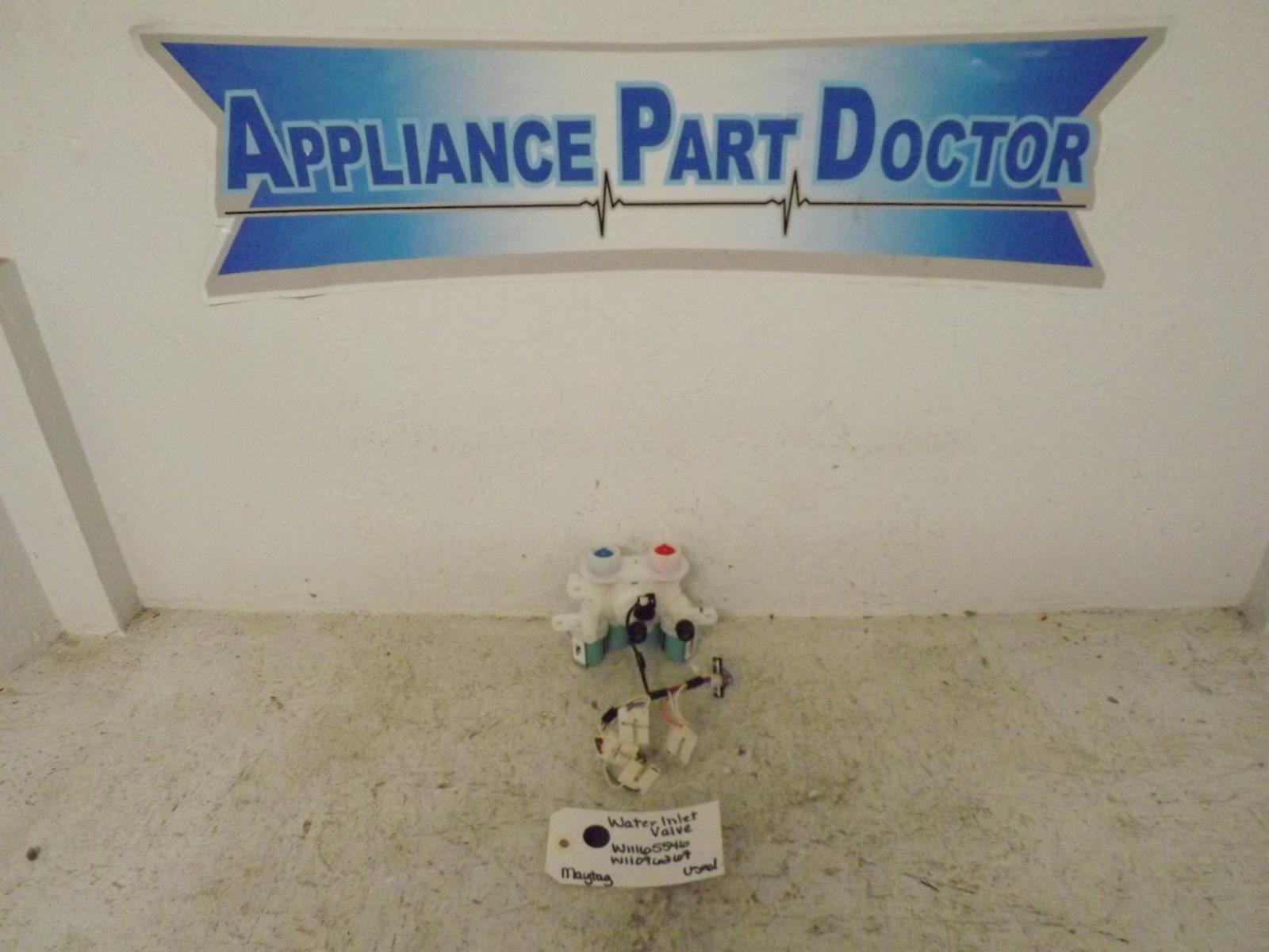 Maytag Washer W11165546 W11096267 Water Inlet Valve Used Maytag Washer W11165546 W11096267 Water Inlet Valve Used